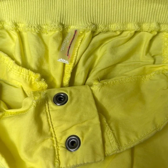 Free People Movement Women's Mesmerize Me Pant Yellow - Size XS - Picture 8 of 12